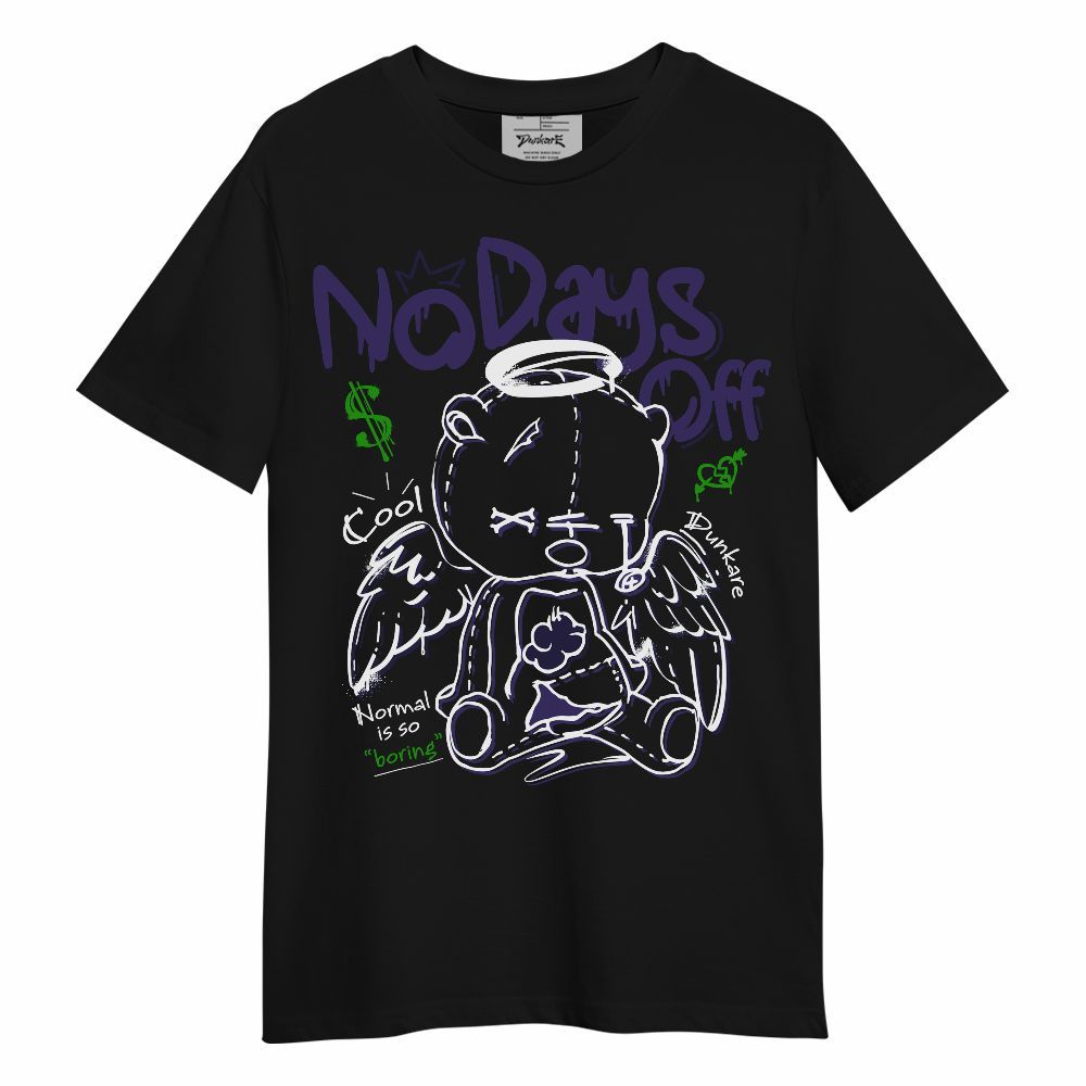 Shirt To Match Retro Court Purple 13s - No Days Off Unisex Shirt