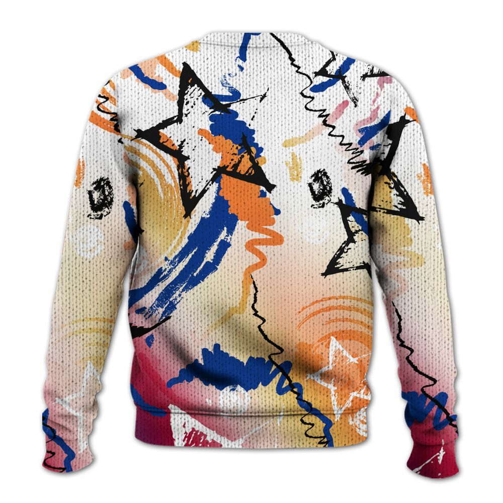 Knitted Sweater To Match Air Griffey Max Los Angeles 1s - Grind Shine Later Drip