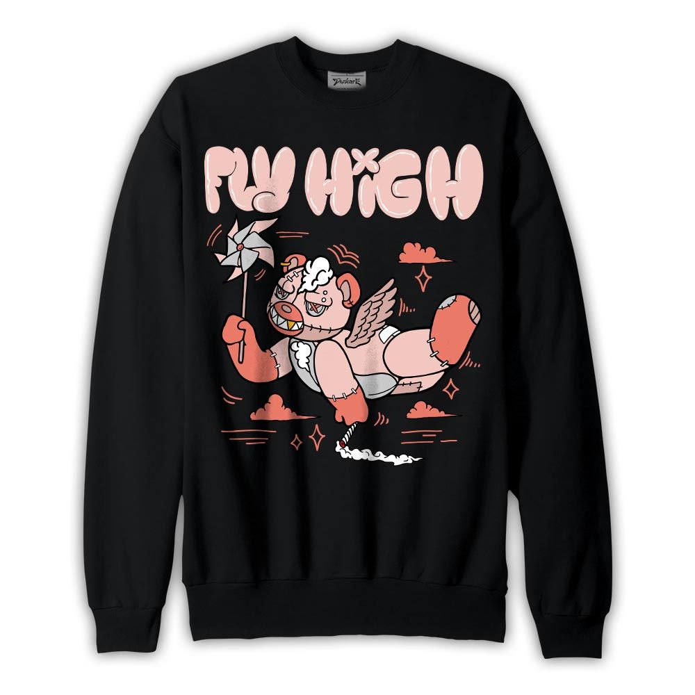 Sweatshirt To match Legend Pink 11s Sweatshirt - Float High Hugz Graphic