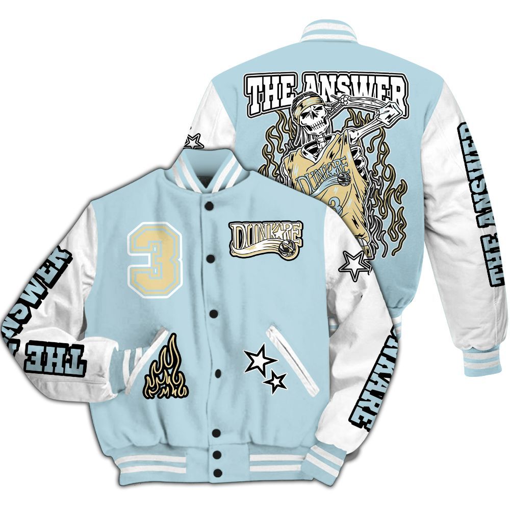 Varsity Jacket To Match Low Year Of The Snake 11s - Allen Answer Skeleton All Over Print