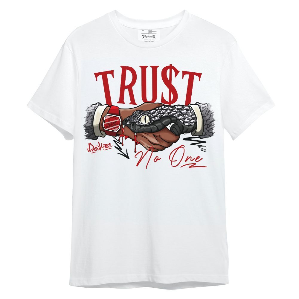 Shirt To Match Cement Grey 3s - Snake Trust No One Unisex Shirt