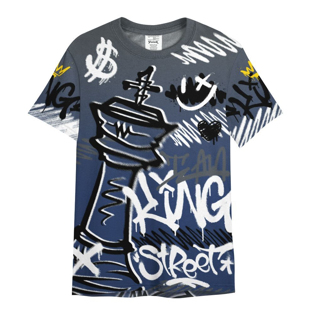 Shirt To Match Retro Flint 13s - Street King Chess Streetwear All Over Print