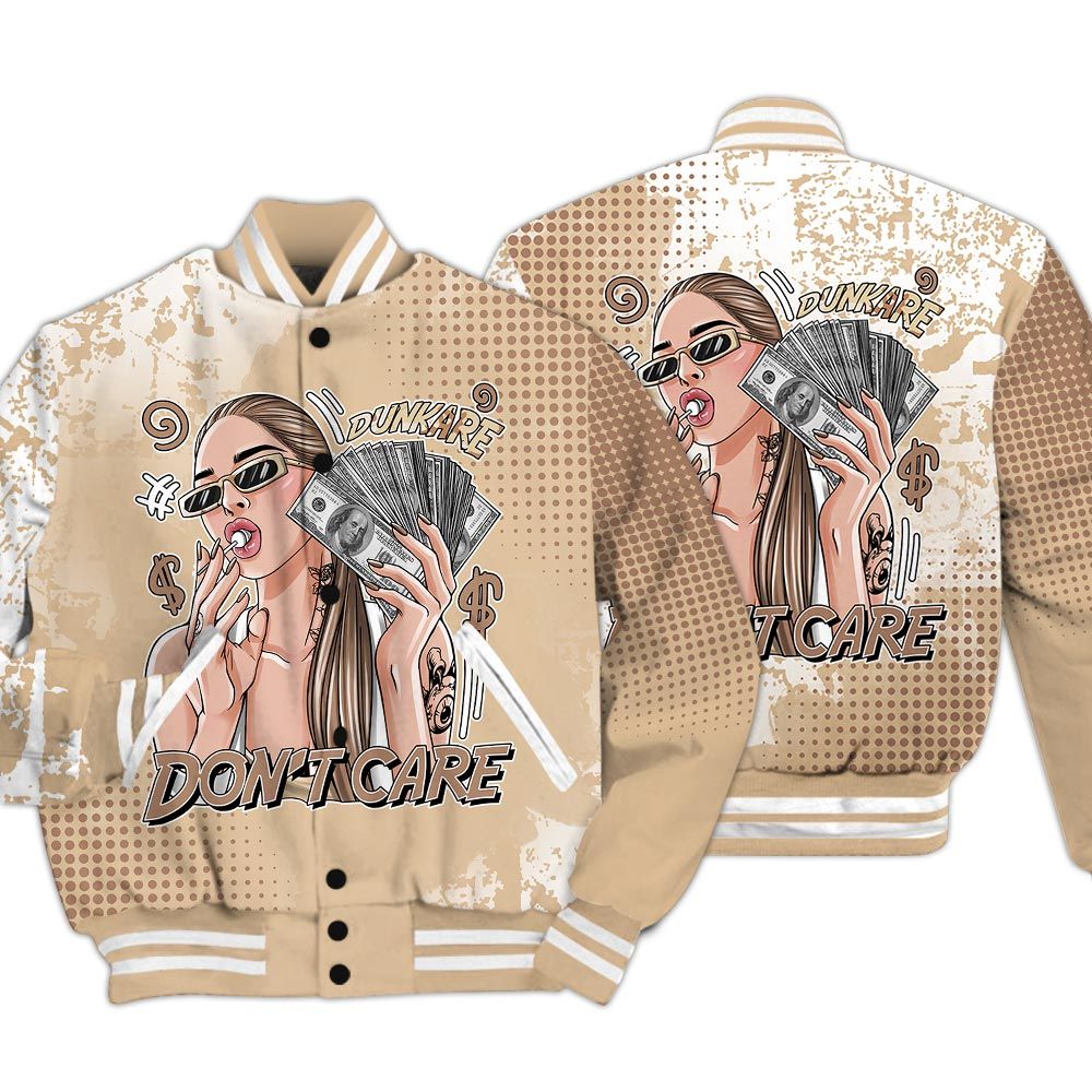 Varsity Jacket To Match Desert Camo 3s - IDC Unique Glitch Dot Varsity Jacket Unisex