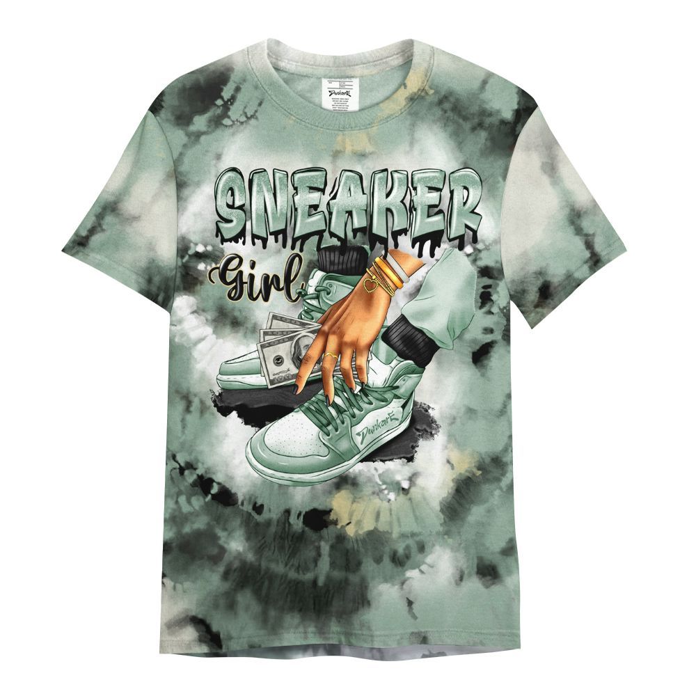 Shirt To Match Joins Year Of The Snake 5s - SNEAKER Girl Money Drip Tie Dye All Over Print