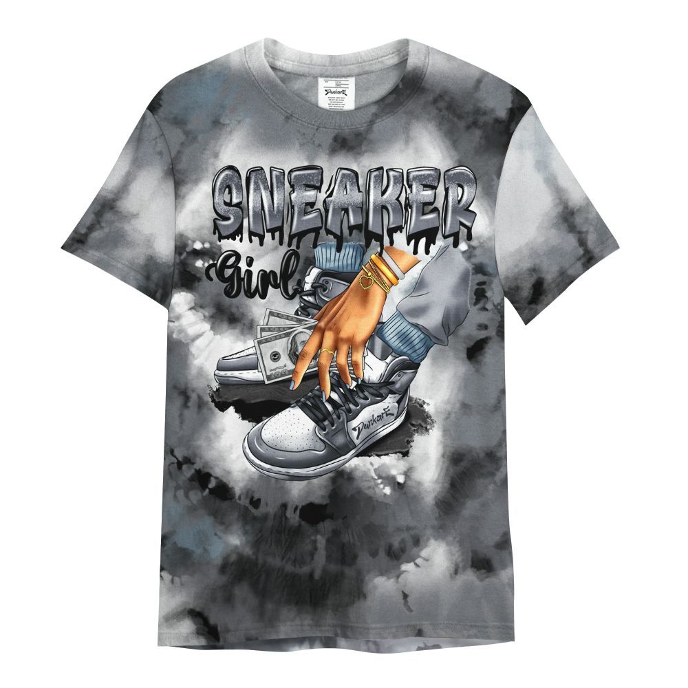 Shirt To Match Air Max DN Silver Bullet - SNEAKER Girl Money Drip Tie Dye All Over Print