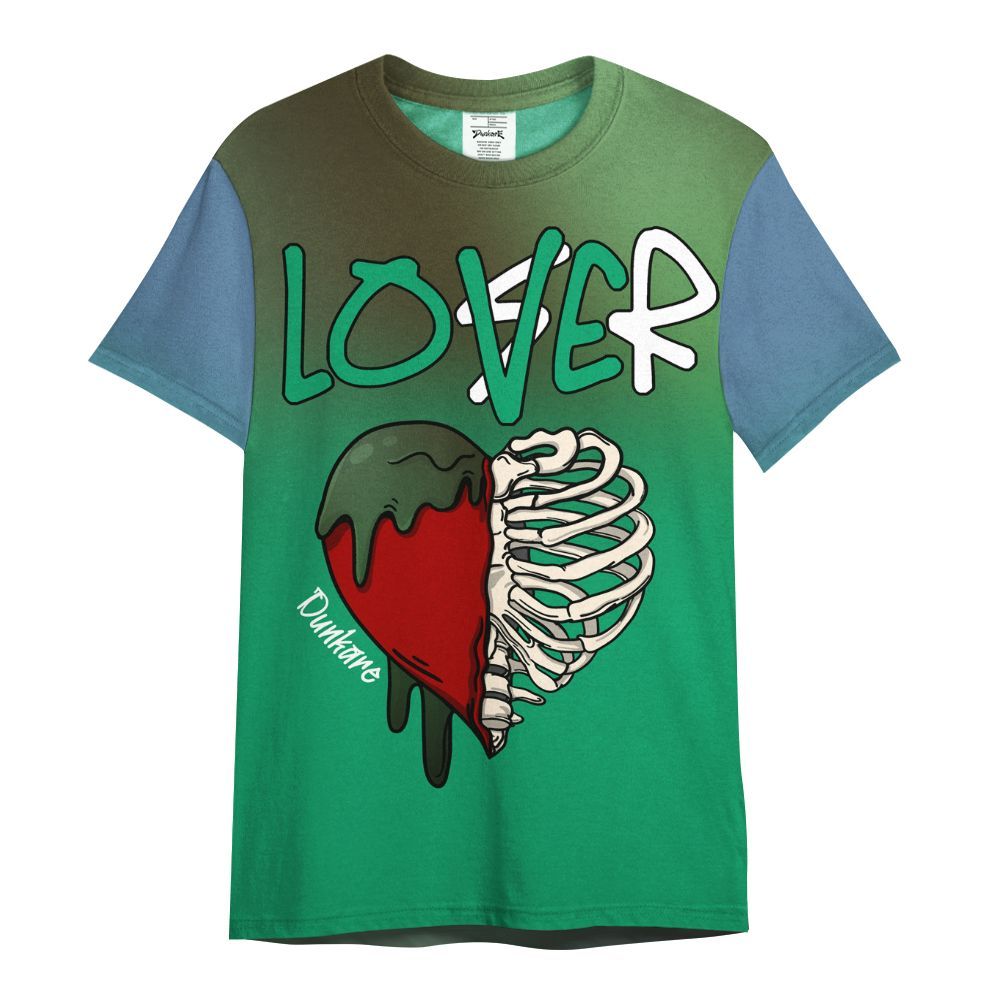 Shirt To Match Foamposite Pro Pine Green 2025 - Loser Lover Dripping All Over Print
