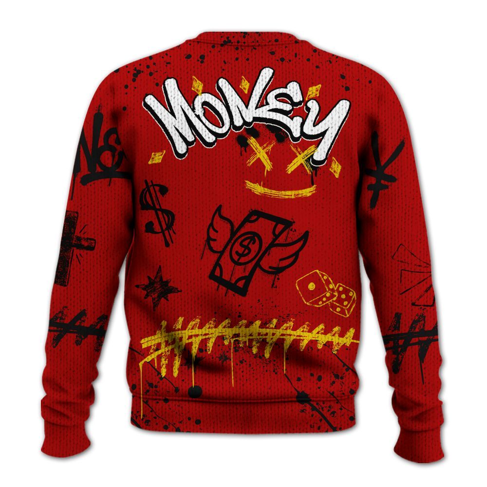 Sweater To Match Low Lucky Cat 1s - Everybody Paid In Full Crayon Graphic