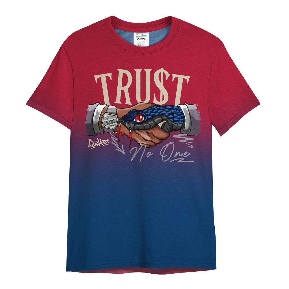 Shirt To Match Rare Air 4s - Trust No One Drip All Over Print