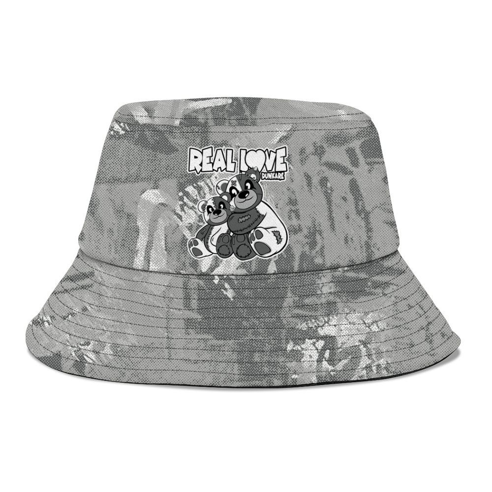 Bucket Hat To Match Retro Wet Cement 4s - Sincere Fondness Bear Graphic