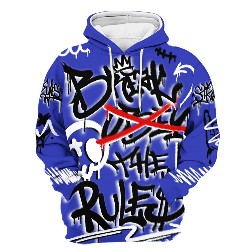 Hoodie To Match Retro Black Concord 12s - Break Rules Streetwear All Over Print