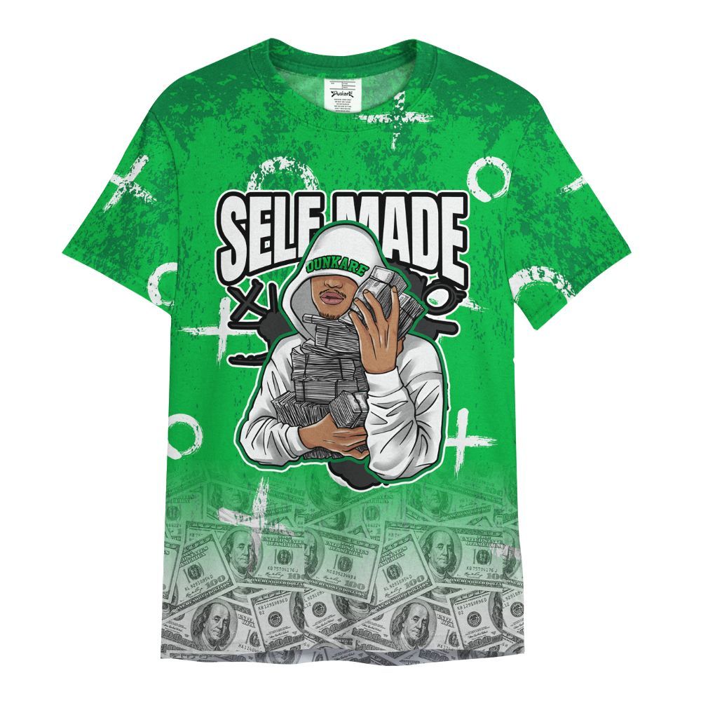 Shirt To Match Lucky Green 5s - Selfmade Unique Drip All Over Print
