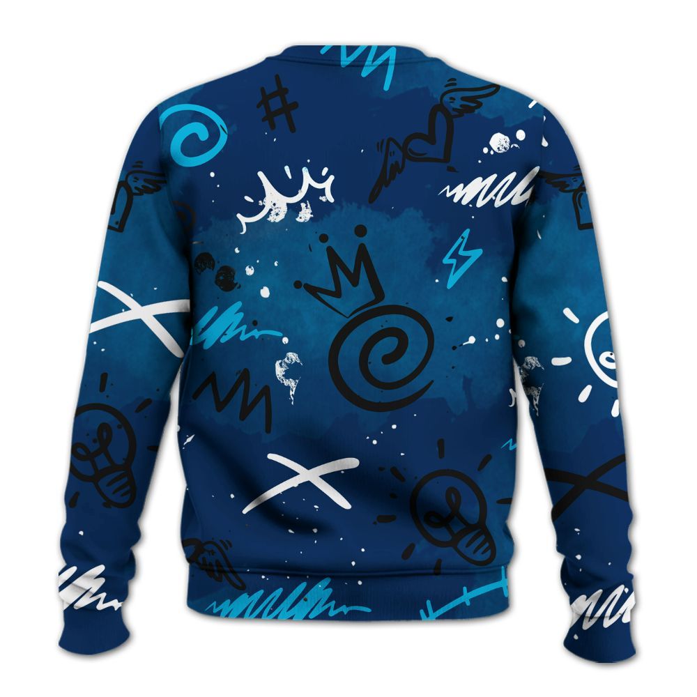 Sweatshirt To Match Dunk Low GS Electric Algae - Drip Been Di2ferent All Over Print