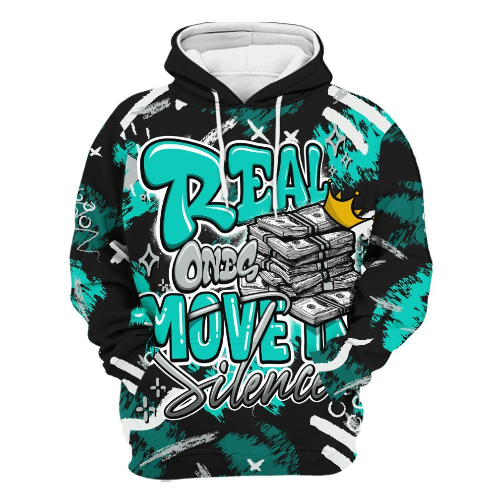 Hoodie To Match Air Max 95 Dark Tiffany - Real Ones Move In Streetwear All Over Print