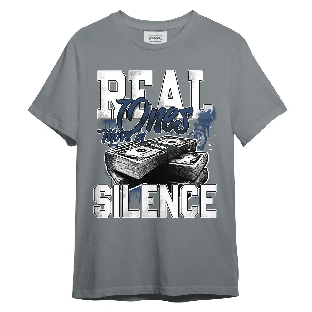 Shirt To Match Flint Grey 9s - Move In Silence Money Graphic