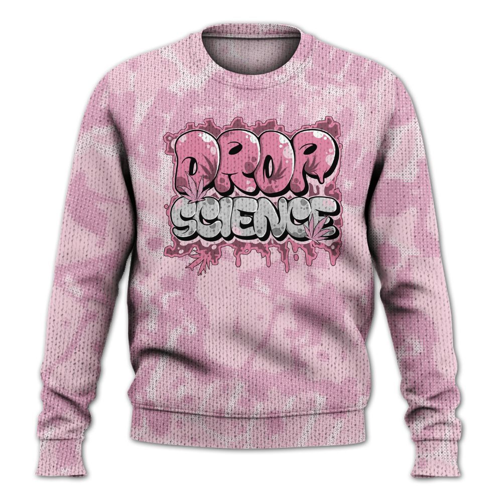 Knitted Sweater To Match Orchid 4s - Drop Science Street