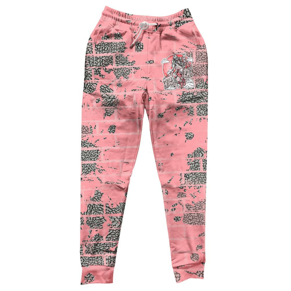 Sweatpant To Match Retro Wings 3s - Seeya Skeleton Brick All Over Print