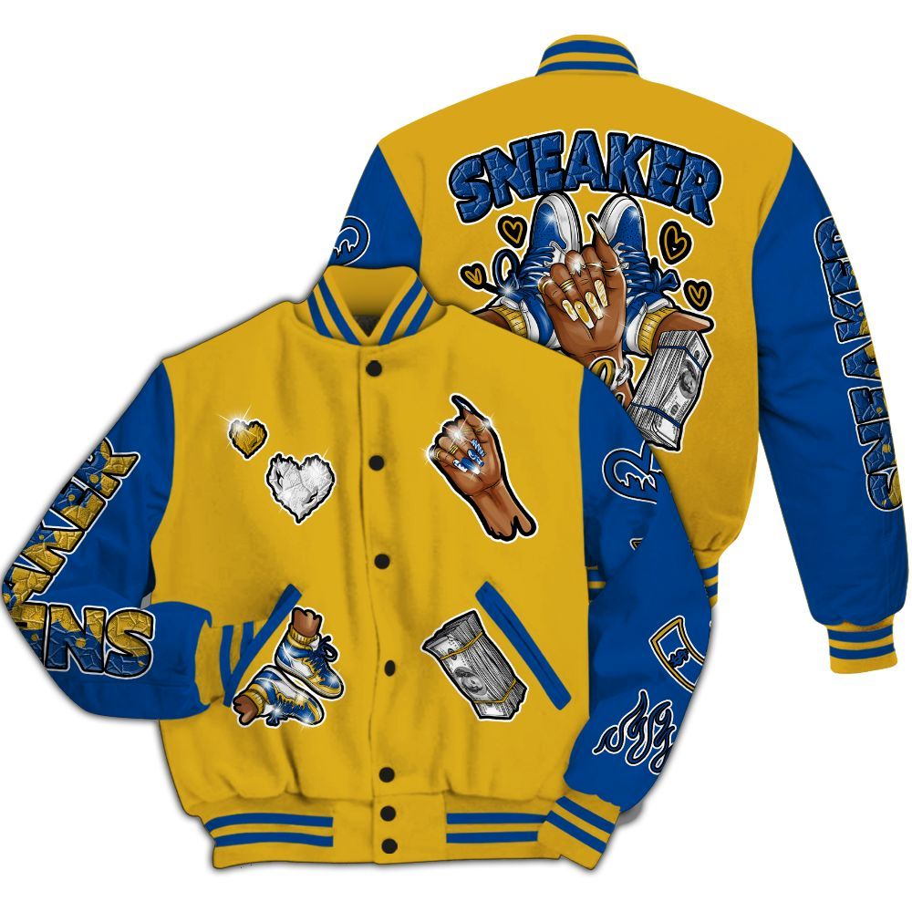 Varsity Jacket To Match High Laney 1s - Sneakerz Girlz All Over Print