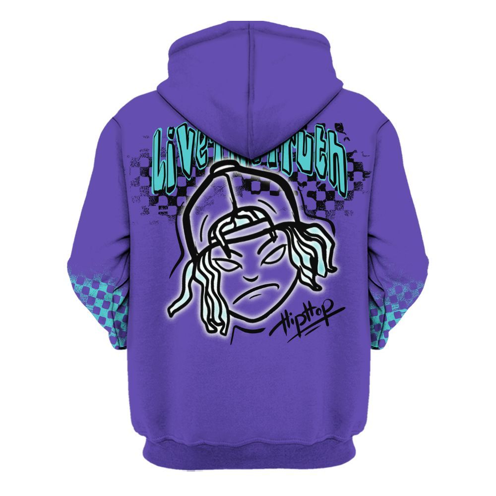 Hoodie To Match Low Hornets 1s - Feel Life Street Style All Over Print