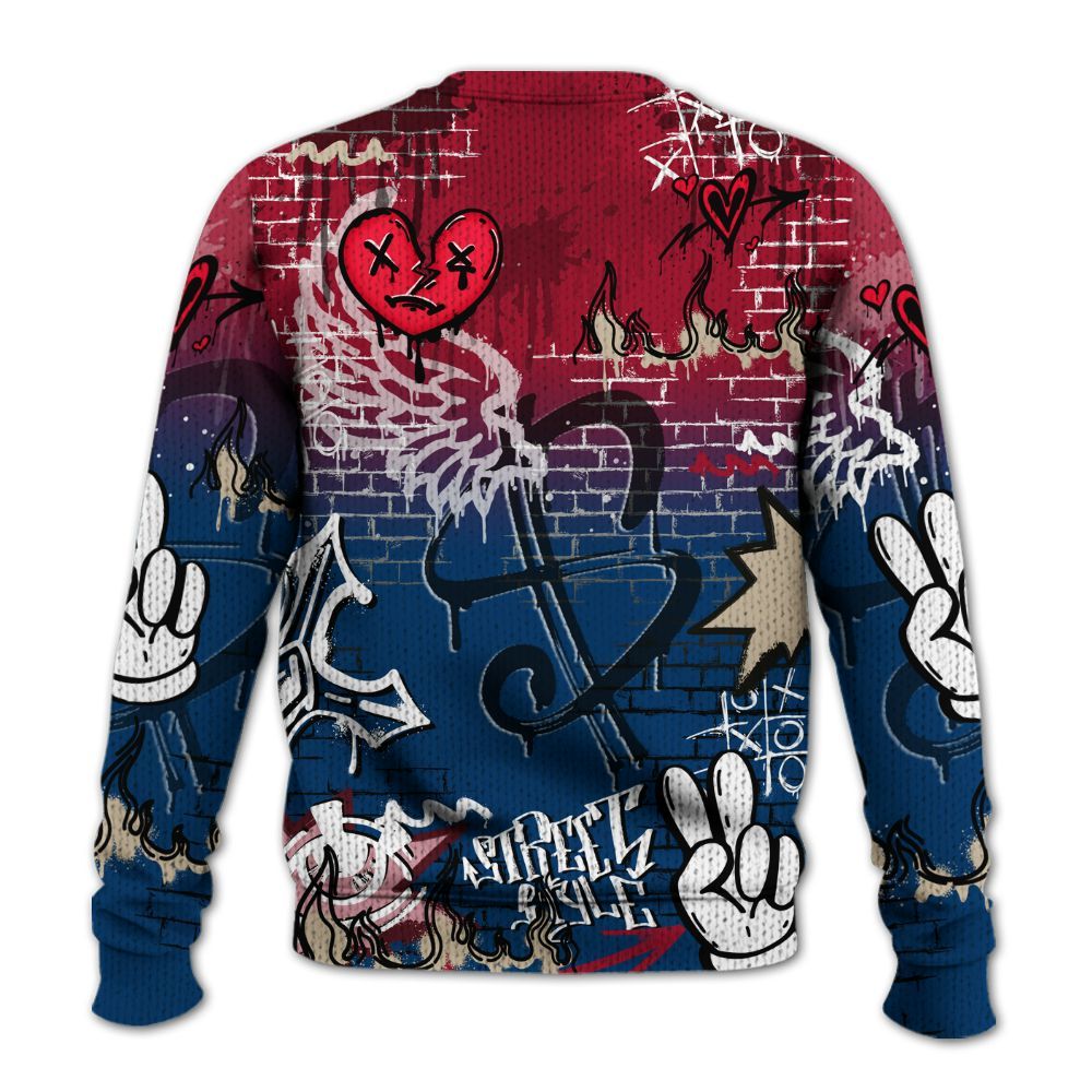Sweater To Match Rare Air 4s - Been Dif2erent Drip Graffiti Graphic