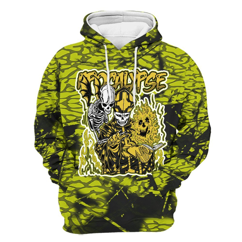 Hoodie To Match Dunk Low QS Halloween Skull - Apocalypse Skeleton Profound All Over Print