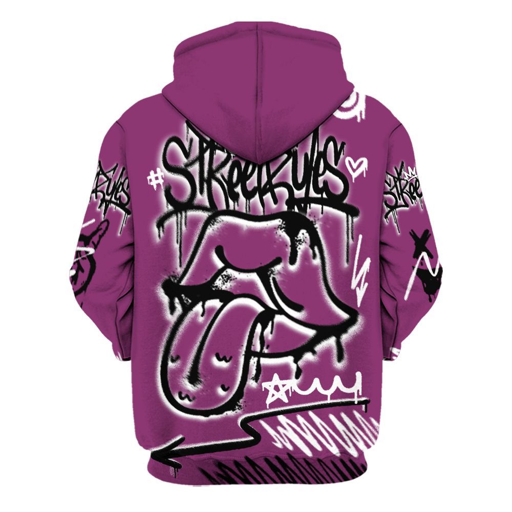 Hoodie To Match Air Max Sunder Gore Tex Bold Berry - Break Rules Streetwear All Over Print