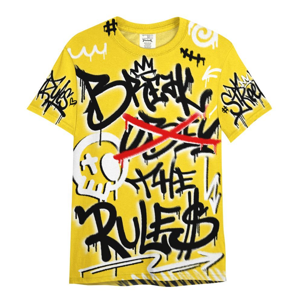 Shirt To Match Retro Thunder 4s - Break Rules Streetwear All Over Print