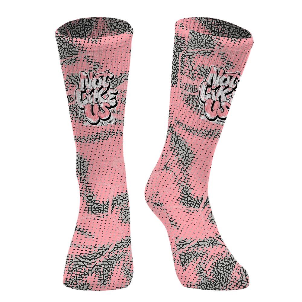 Sock To Match Retro Wings 3s - None Like Us Graphic