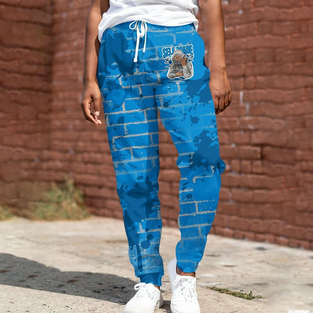 Sweatpant To Match Military Blue 4s - Selfmade Unique All Over Print