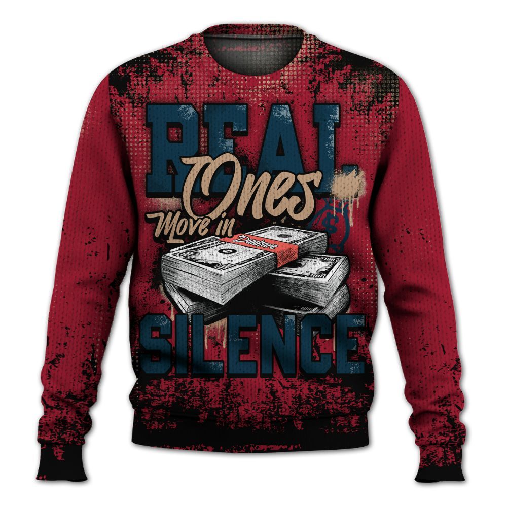 Knitted Sweater To Match Mid Multi Color 2022 1s - Move In Silence Money Street Retro