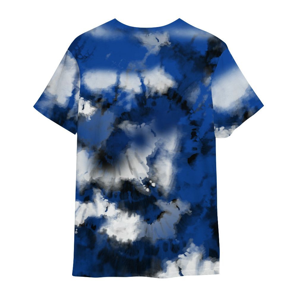 Shirt To Match Low Game Royal 1s - God Blessed Tie Dye All Over Print