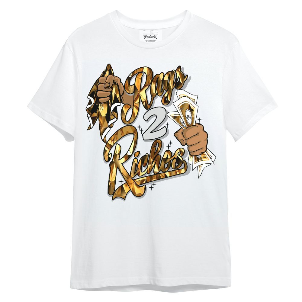 Shirt To Match NET Gold 4s - Rag 2 Riches Unisex Shirt