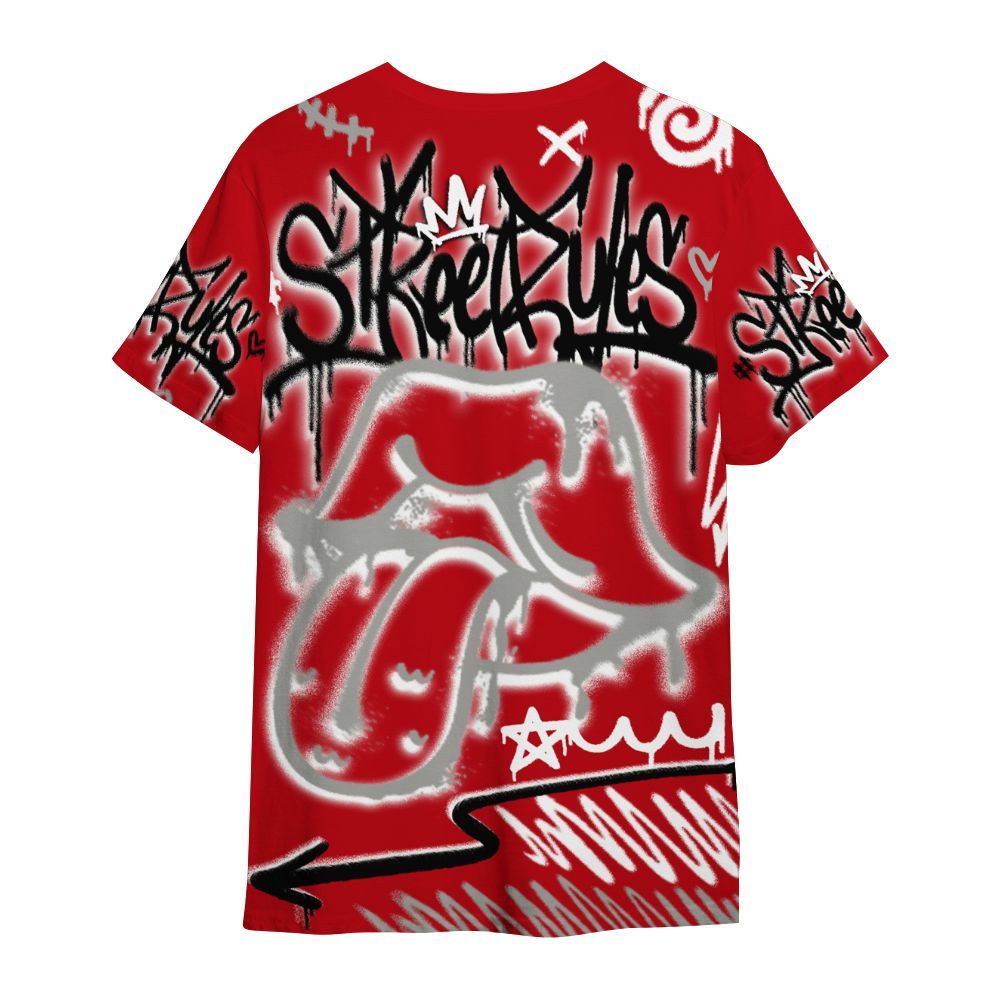 Shirt To Match Air Griffey Max Gray Reds 1s - Break Rules Streetwear All Over Print