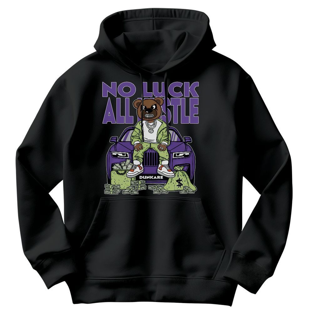Sweatshirt To Match Canyon Purple 4s - So Unlucky Bear Graphic