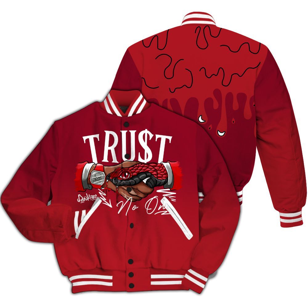 Varsity Jacket To Match Air DT Max 96 Love Letter - Trust No One Drip All Over Print