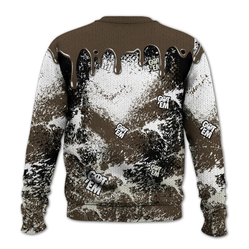 Knitted Sweater To Match Palomino 1s - Dripping 23 Drip