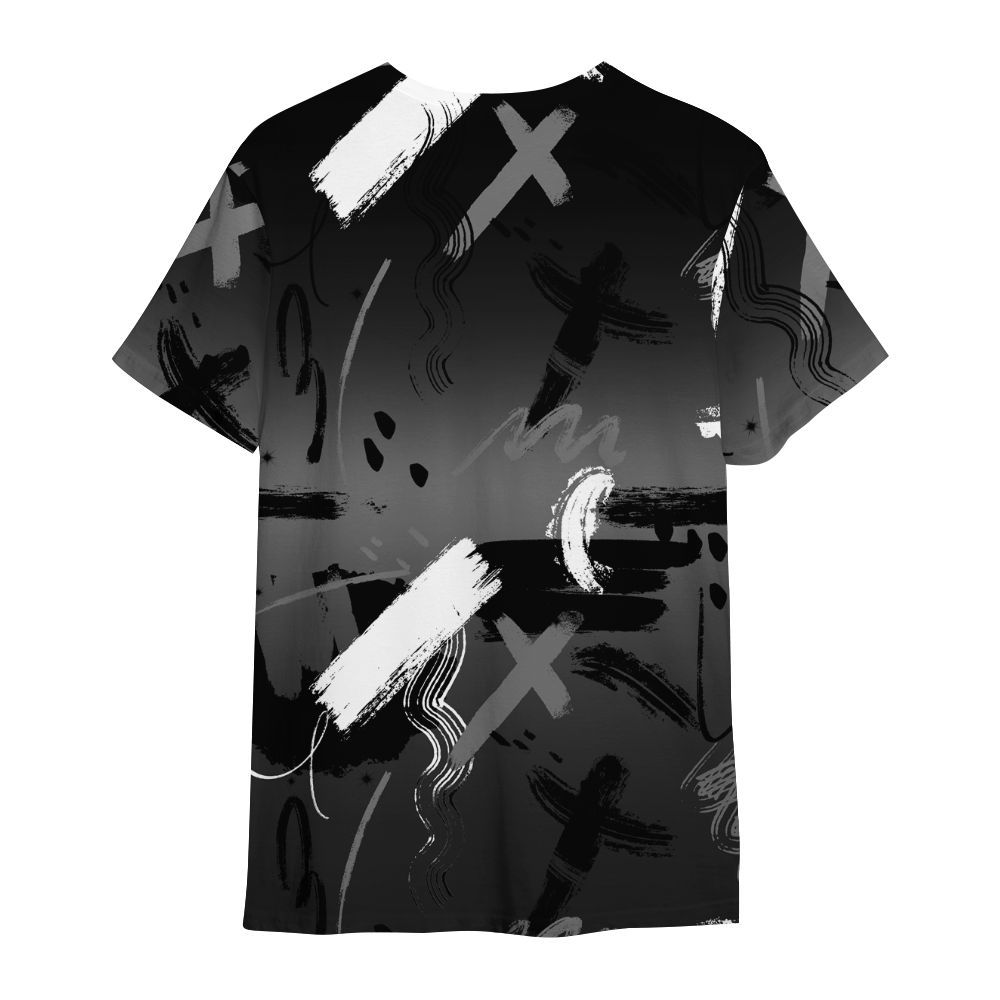 Shirt To Match Black Cat NET 4s - Money Hustle Grind Pray All Over Print