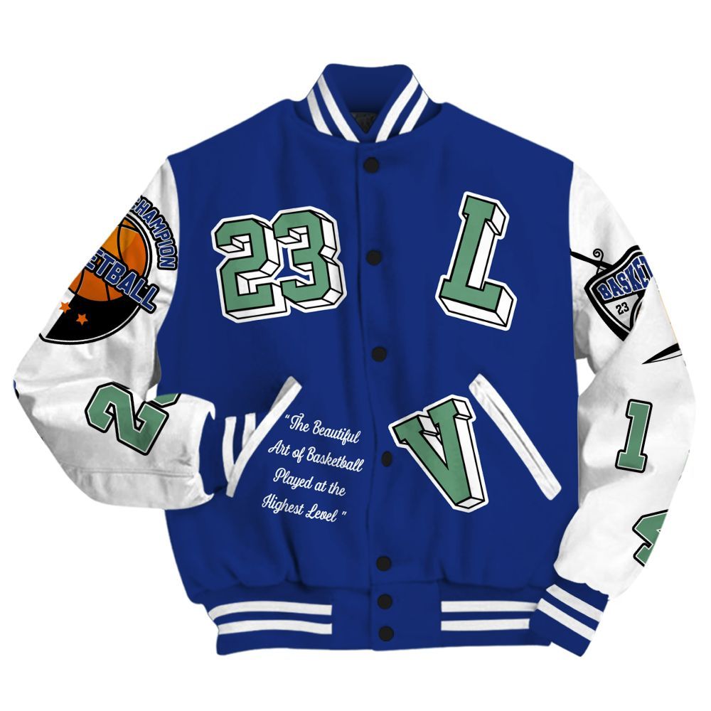 Varsity Jacket To Match Dunk Low Tennis Classic - The GOAT Got Em Streetwear All Over Print
