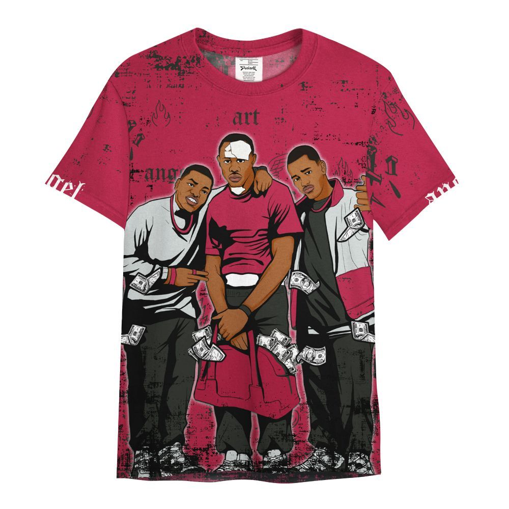 Shirt To Match Toro Bravo 4s - Paid In Full Money All Over Print