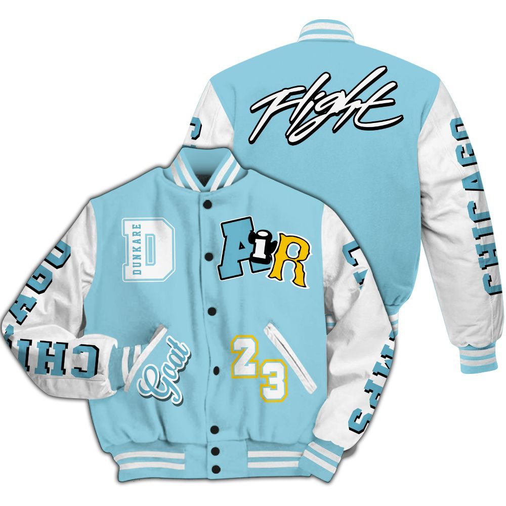 Varsity Jacket To Match Dunk High Homer Simpson - AIR Number 23 GOAT All Over Print