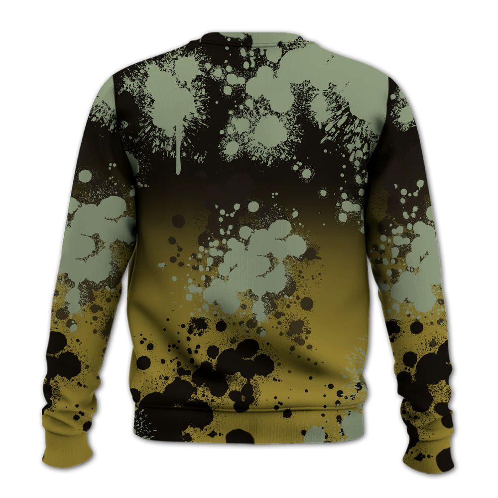 Sweatshirt To Match Air Flightposite Metallic Gold - Trust No One Scary All Over Print