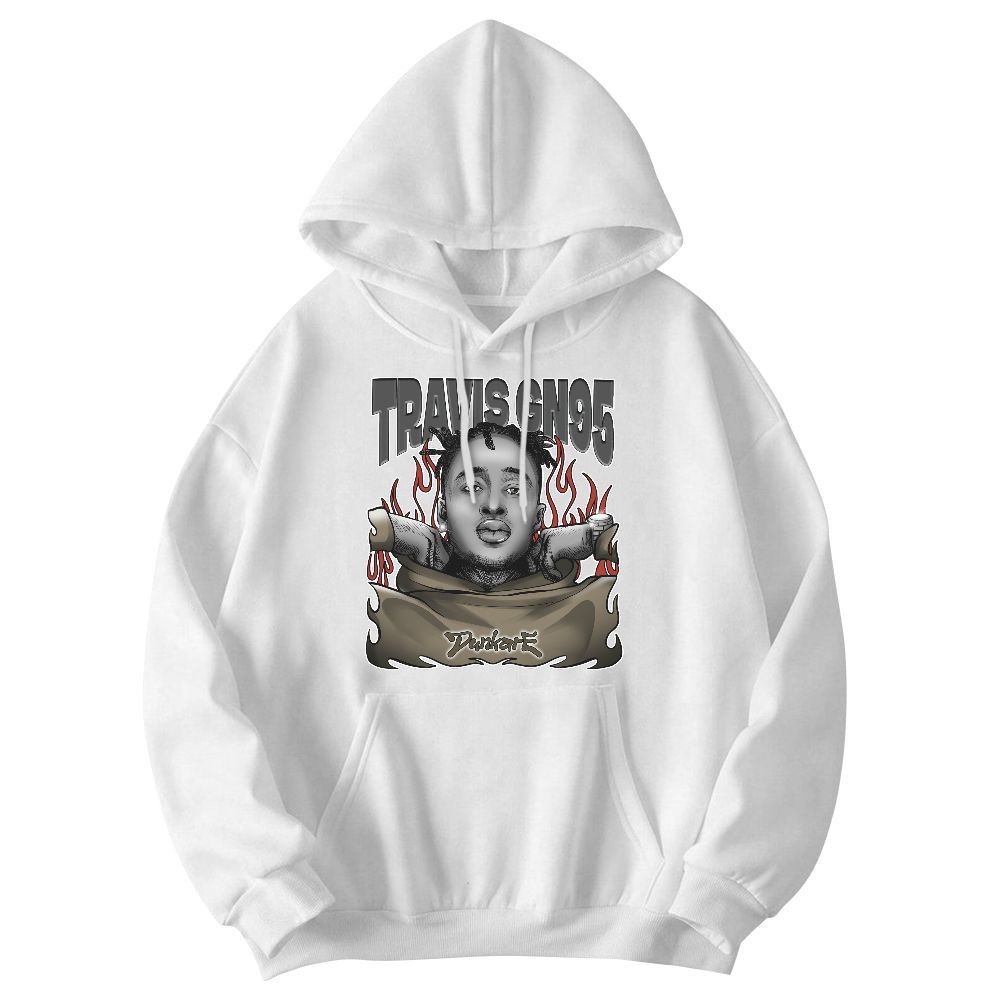 Sweatshirt To Match Olive 9s - Sweatshirt To Match X Travis_GN95 Graphic