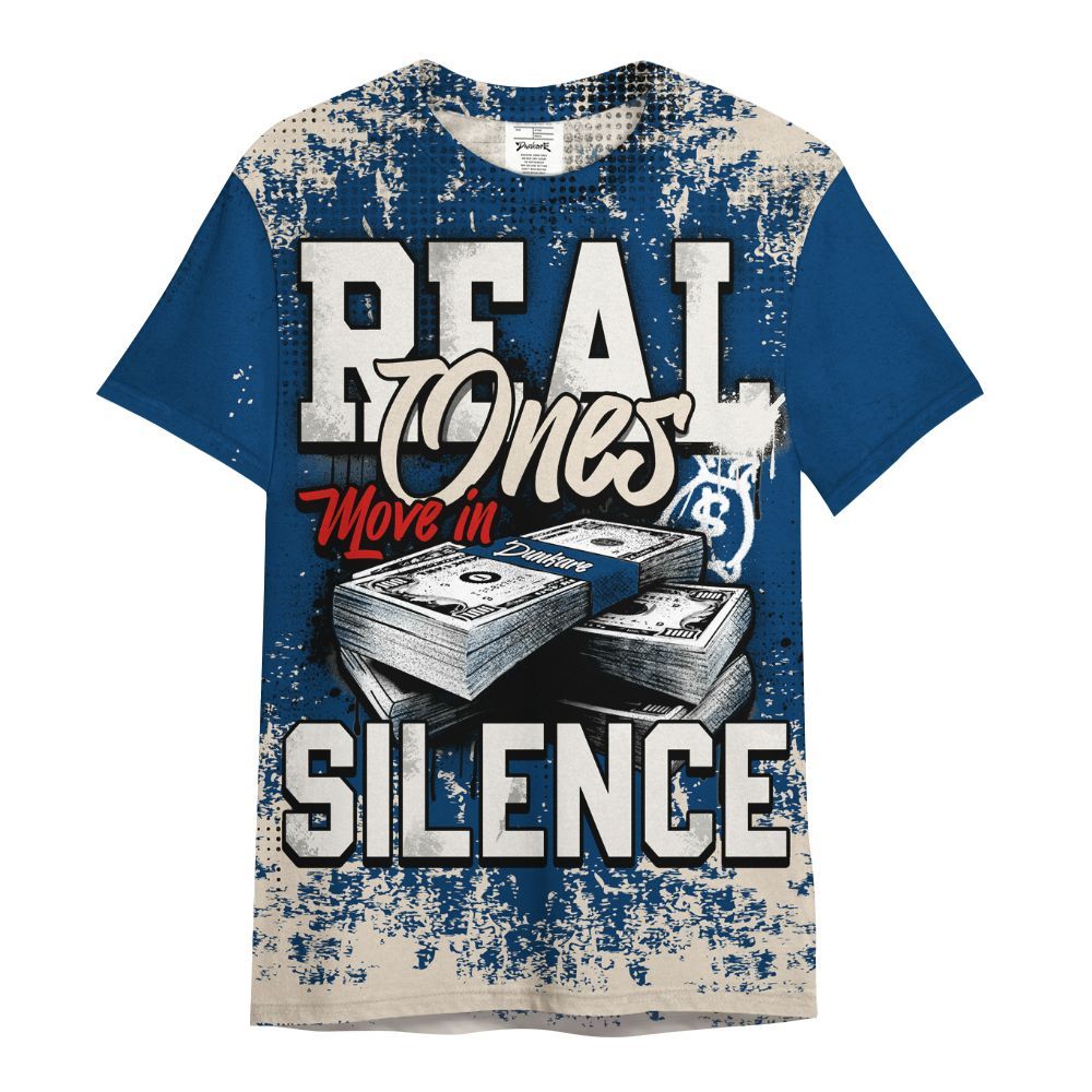 Shirt To Match Retro Rare Air 11s - Move In Silence Money Street Retro All Over Print