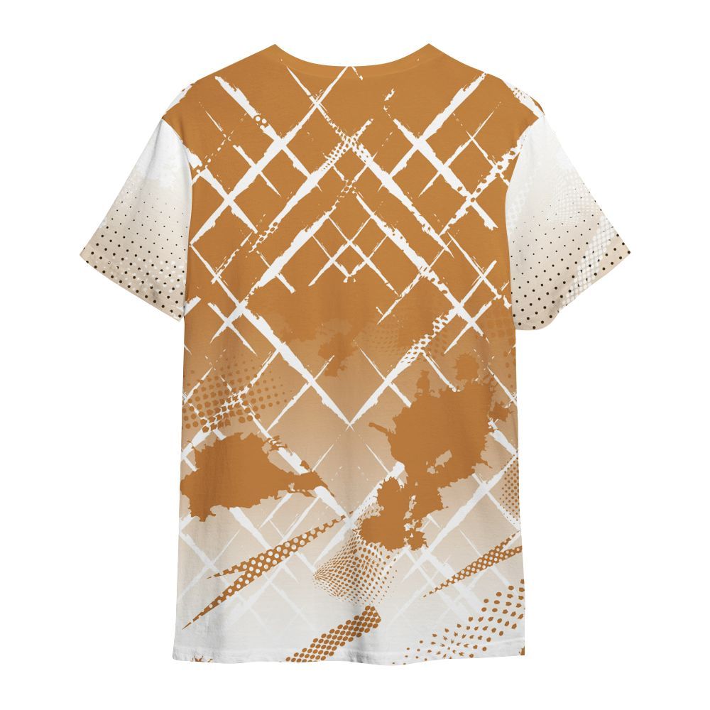 Shirt To Match Dunk Low Nature Wheat Suede - Halftone Stand Business Dripping All Over Print