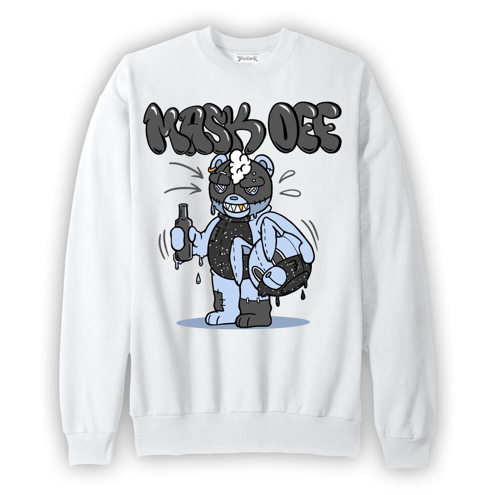 Sweatshirt To match Reverse Black White 6s Sweatshirt - Mask Off Hugz Graphic