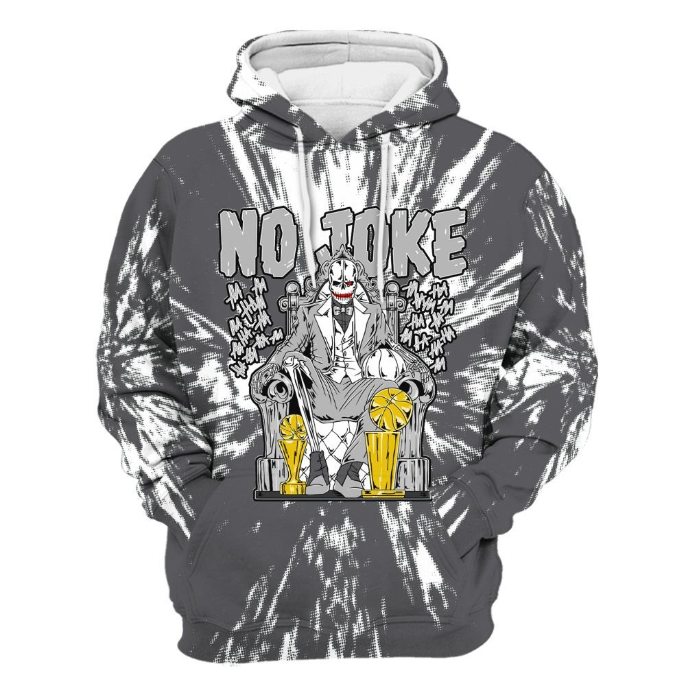Hoodie To Match White Thunder 4s - Ain't Joke Skeleton Luxury All Over Print