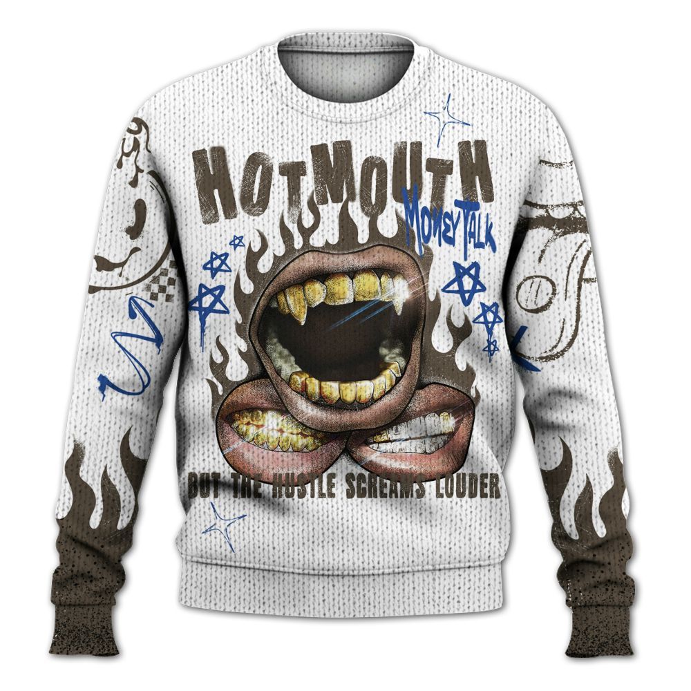 Knitted Sweater To Match Palermo GS League - Mouth Burning Street Style