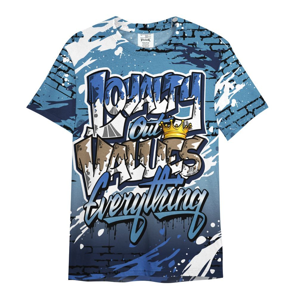 Shirt To Match Air Force 1 Stash - Values Of Loyalty Drip All Over Print
