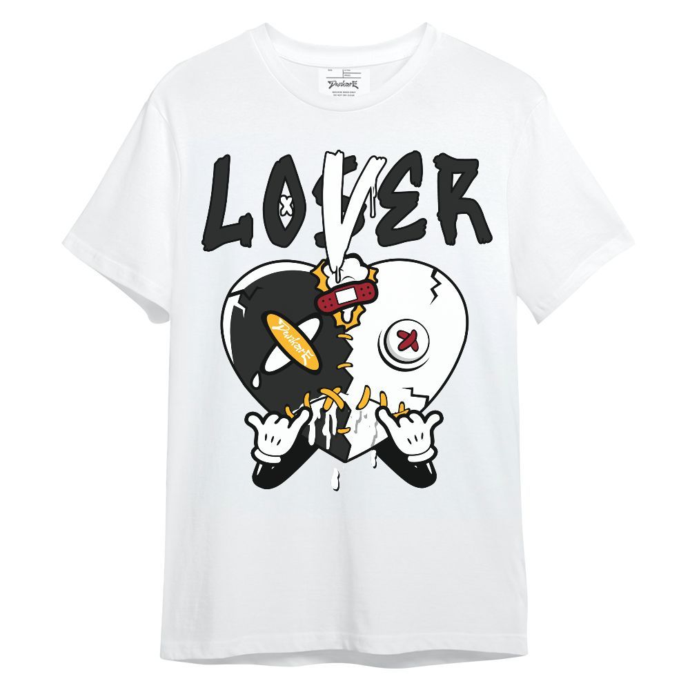 Shirt To Match White Taxi 12s - Loser Lover Drip Heart Graphic