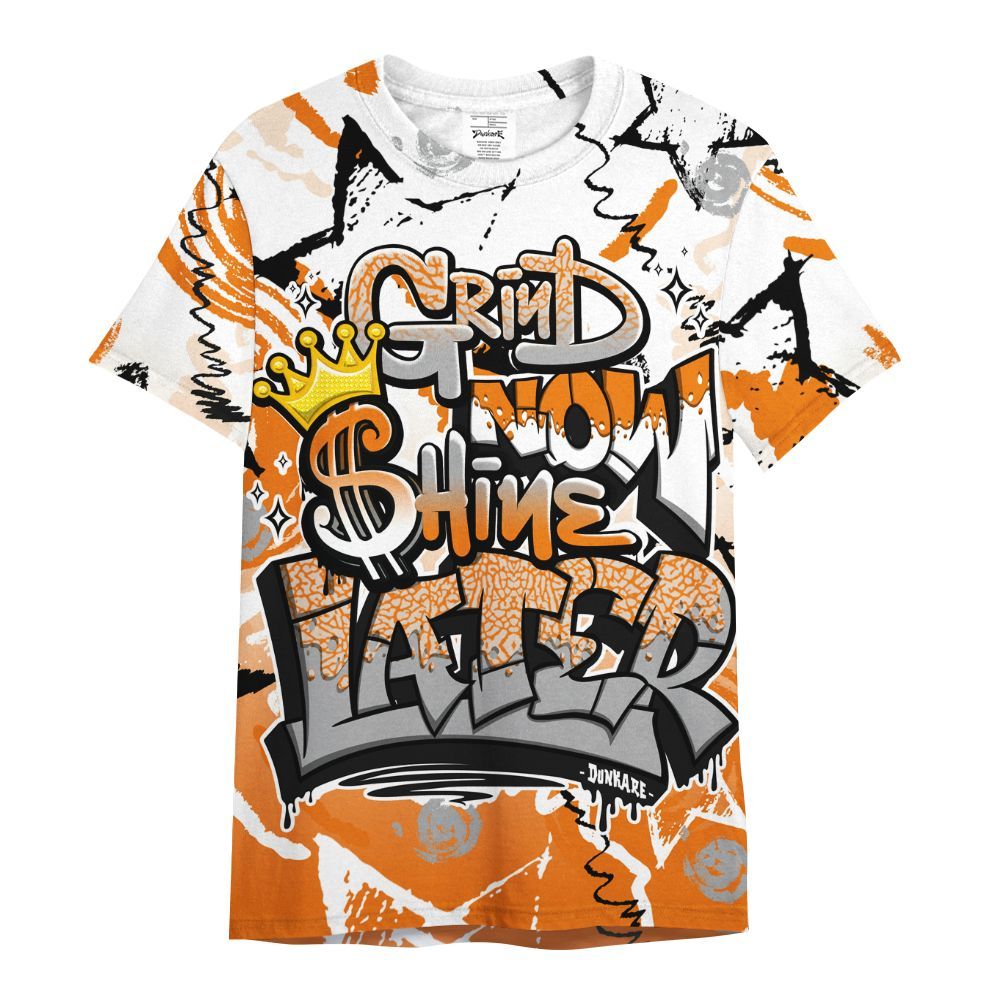 Shirt To Match Orange Citrus 3s - Orange Citrus 3s All Over Print