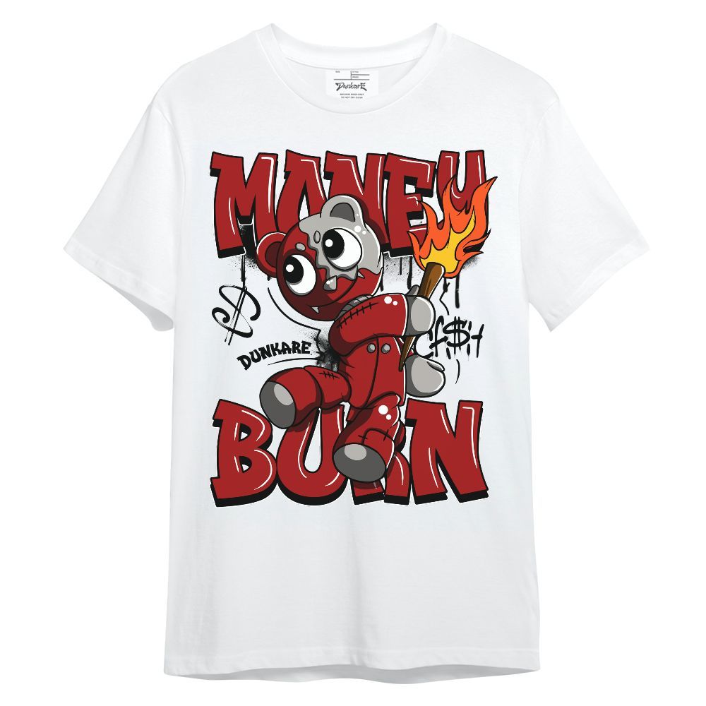 Shirt To Match Red Taxi 12s - Money Burn Red Taxi 12s Unisex Shirt